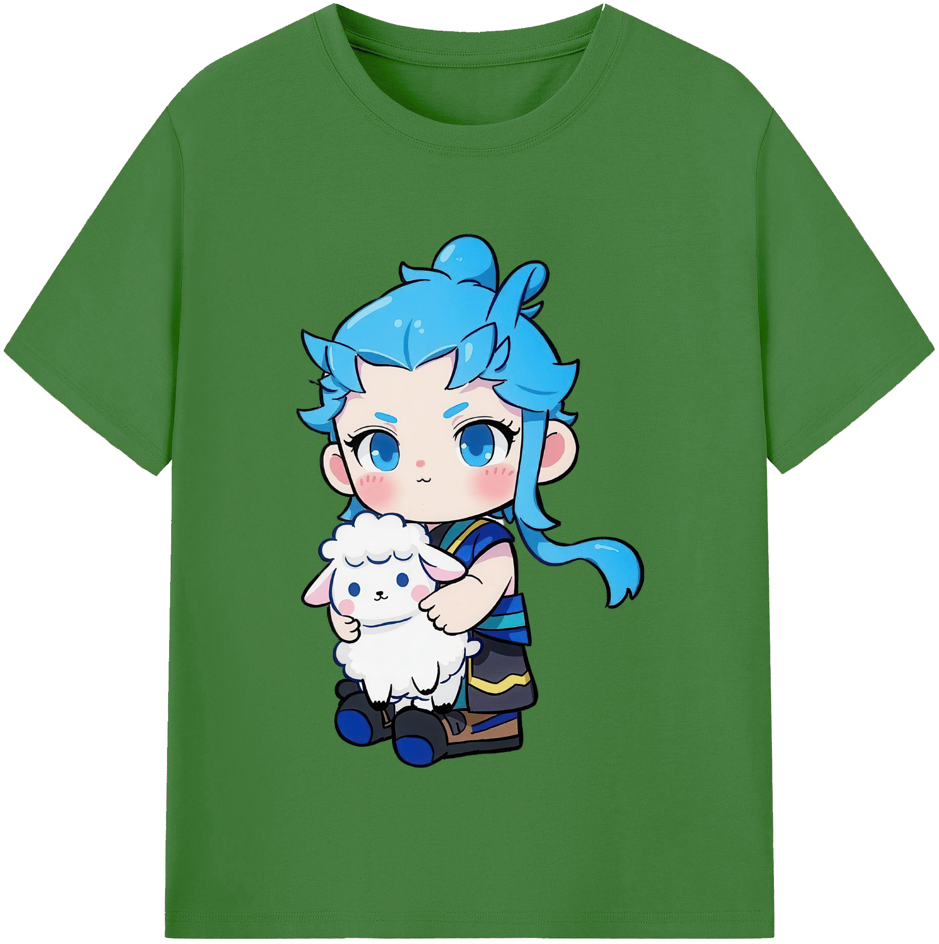 （画像用） Ne Zha 2 ナタ 魔童の大暴れ レディースカジュアルプリントTシャツ（綿100％）